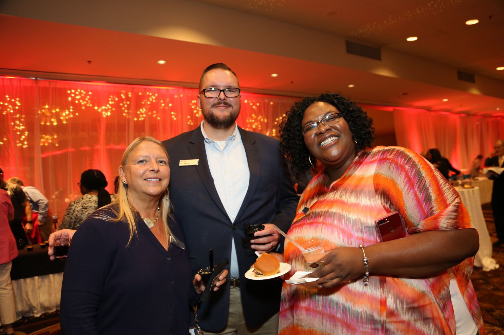 Anne and Aaron Daugherty, Reverend Sonya Vann